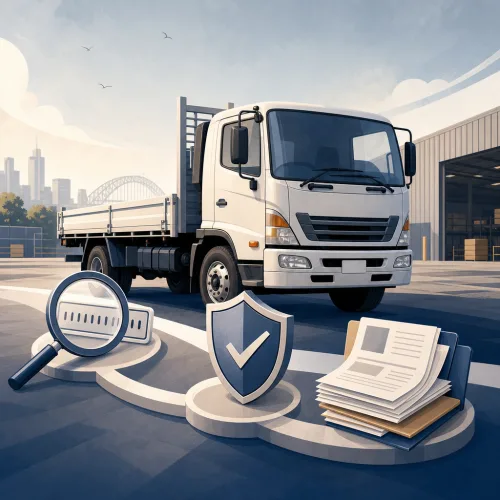 Article image: Finance checks before buying a used truck in Australia