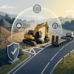 Article thumbnail image: Insurance Considerations for Mobile Plant Used on Roads or Moved Between Sites