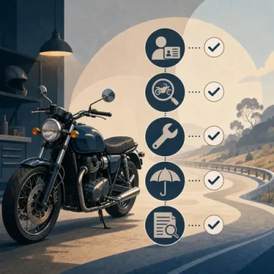 Article Image - What to Check Before Financing a Used Motorcycle in Australia